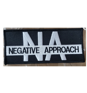 NEGATIVE APPROACH - Patch - Embroidered
